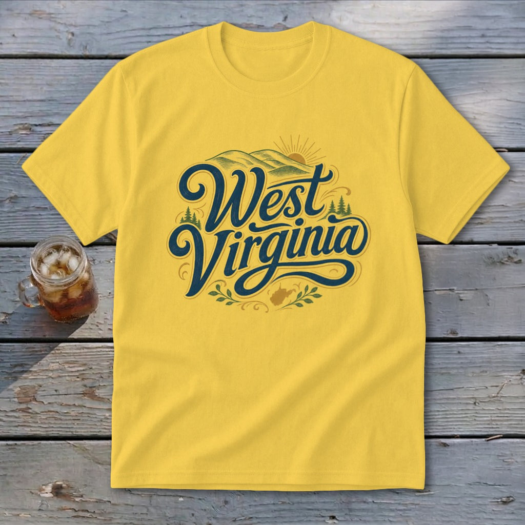 Heritage Script West Virginia Youth Tee