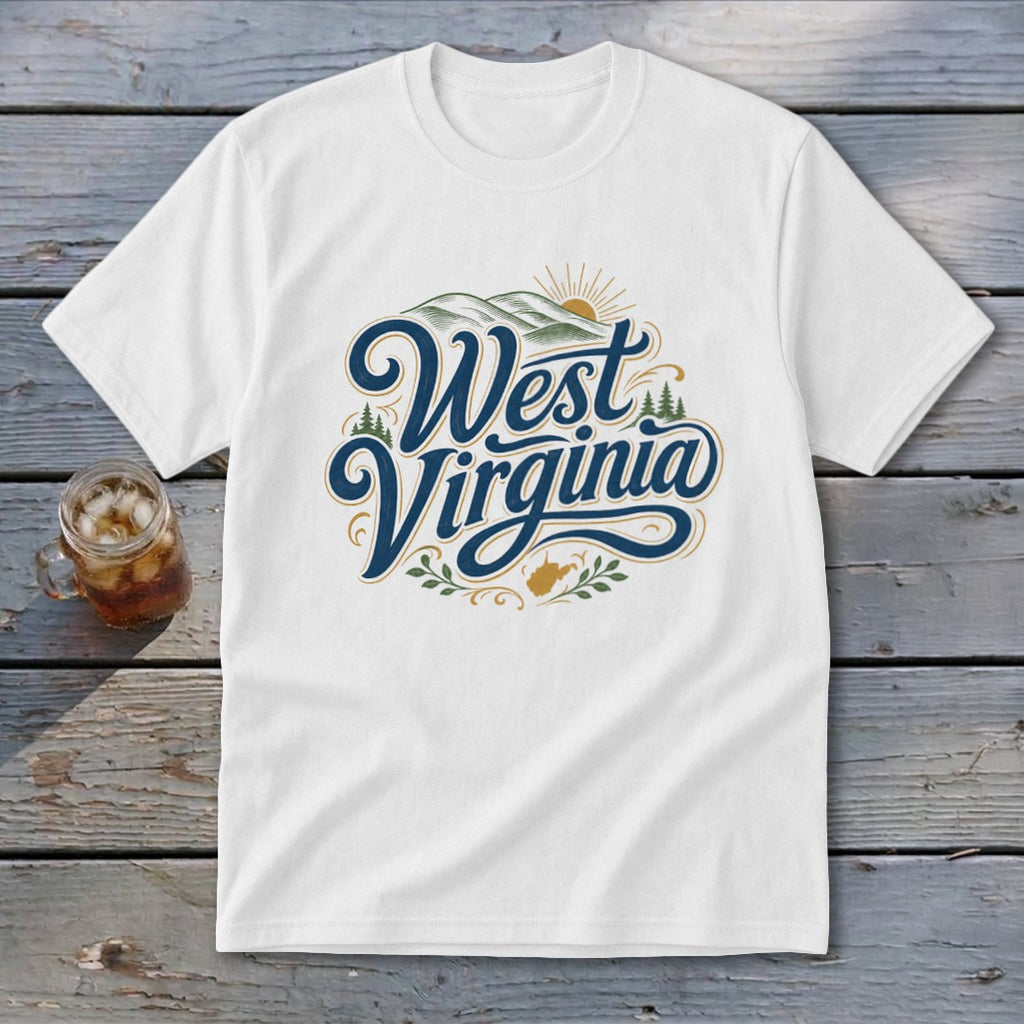 Heritage Script West Virginia Youth Tee