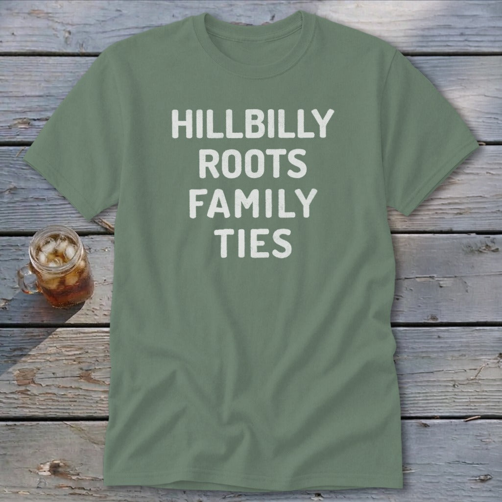 Hillbilly Roots Family Ties Classic Tee