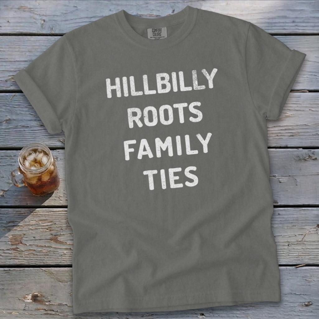 Hillbilly Roots Family Ties Signature Tee