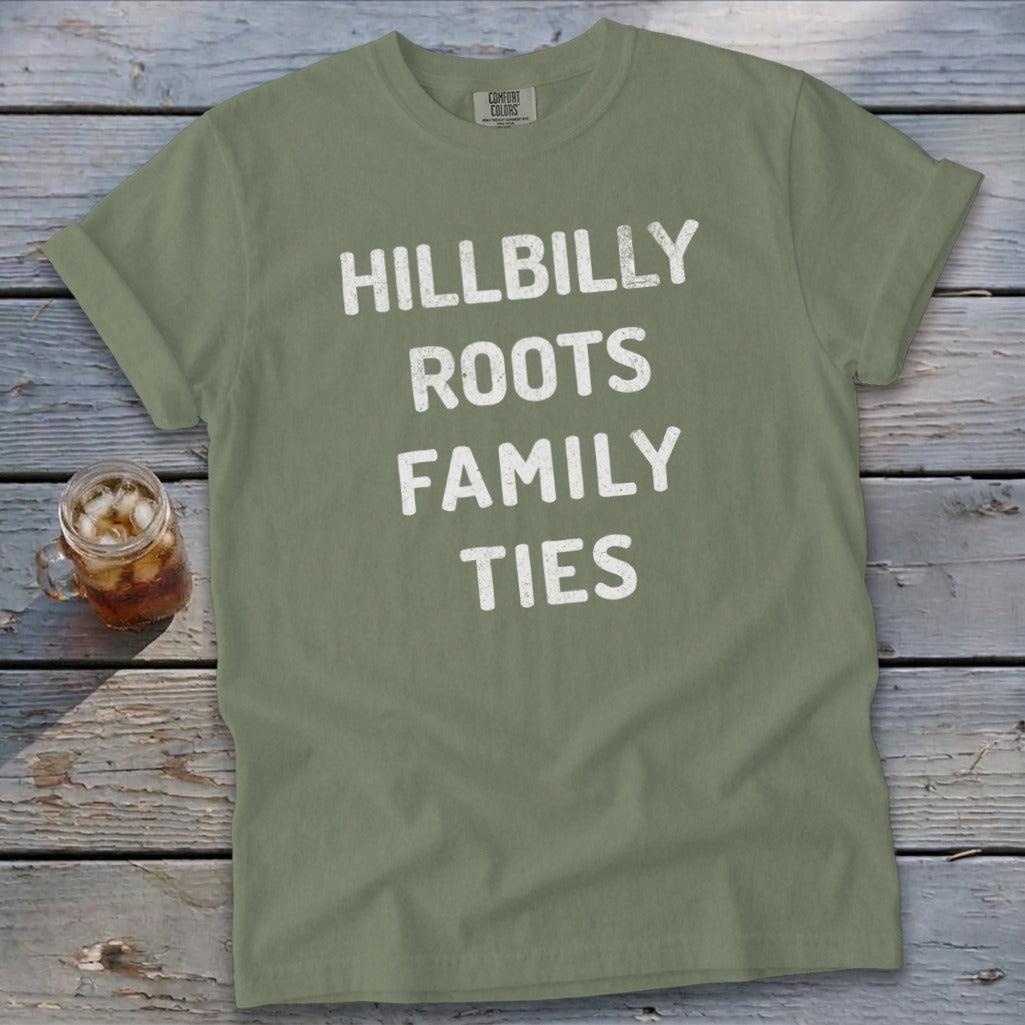 Hillbilly Roots Family Ties Signature Tee