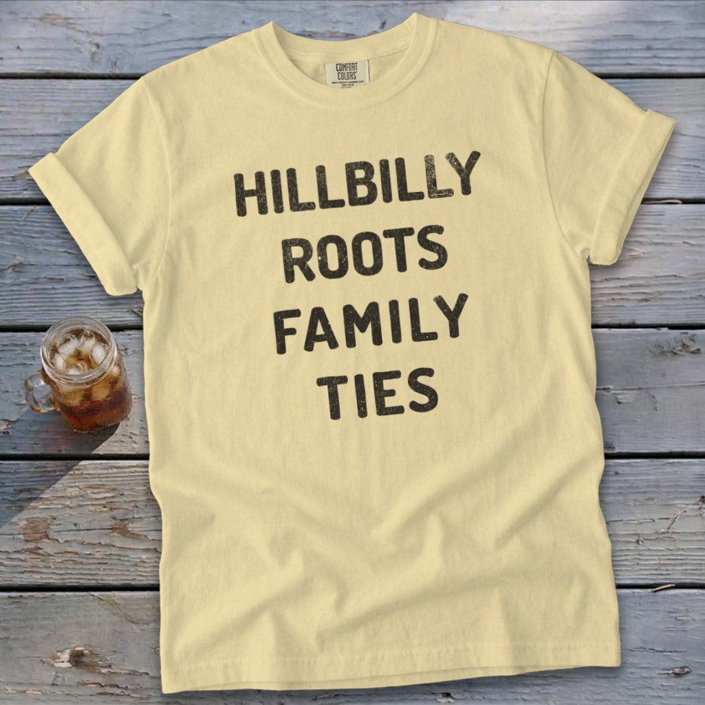 Hillbilly Roots Family Ties Signature Tee