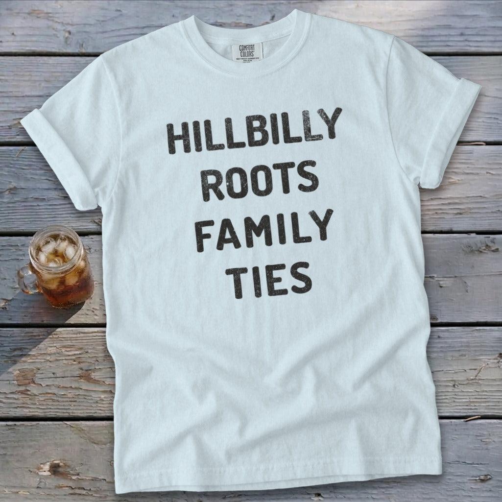 Hillbilly Roots Family Ties Signature Tee