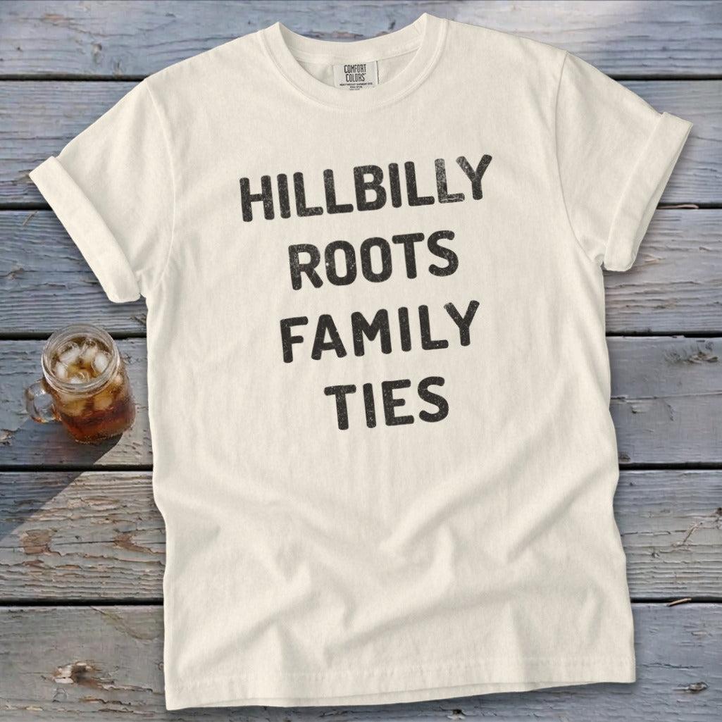Hillbilly Roots Family Ties Signature Tee