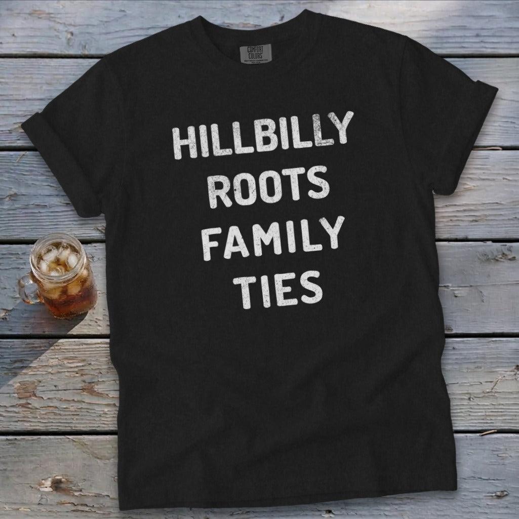 Hillbilly Roots Family Ties Signature Tee