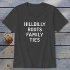 Hillbilly Roots Family Ties V-neck