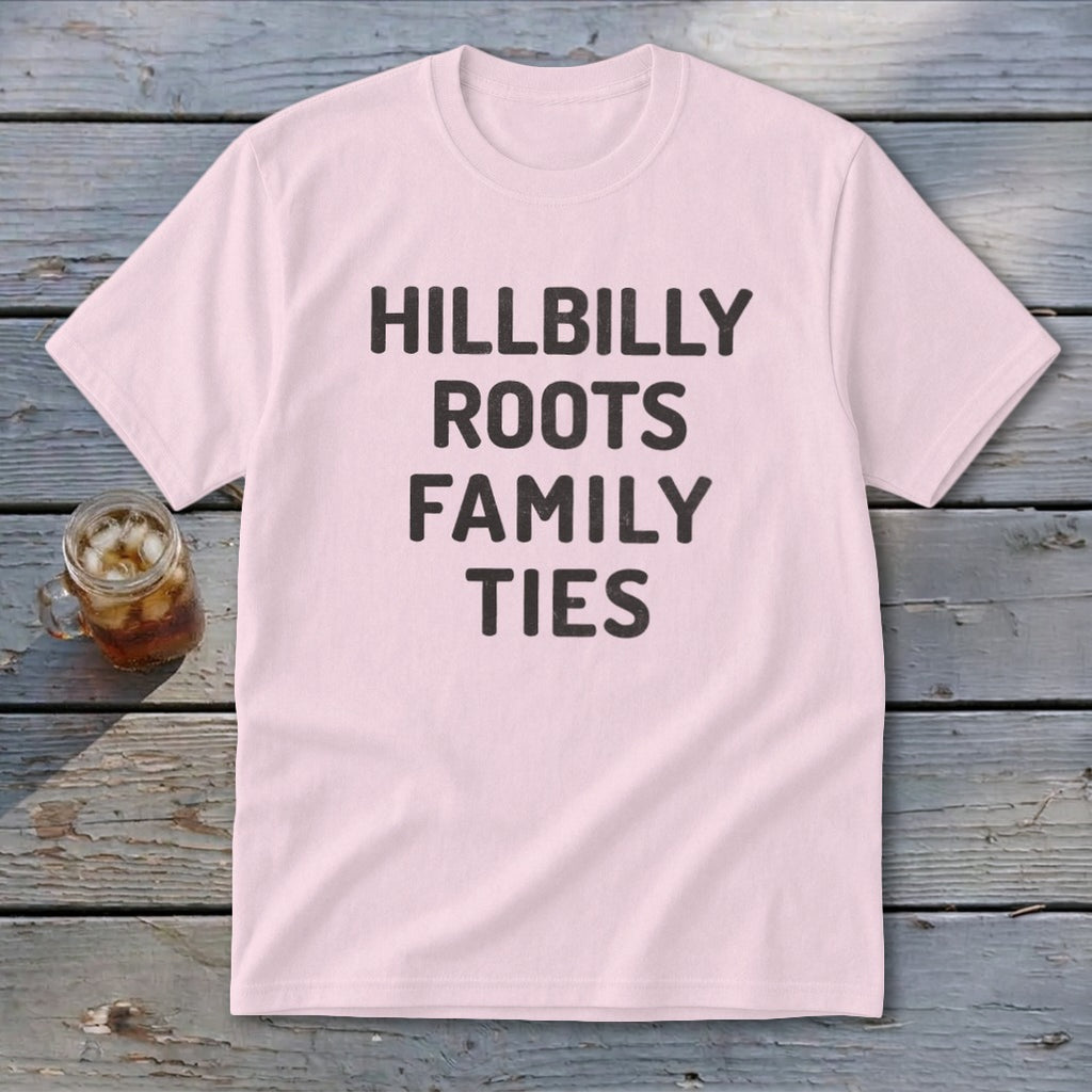 Hillbilly Roots Family Ties Youth Tee