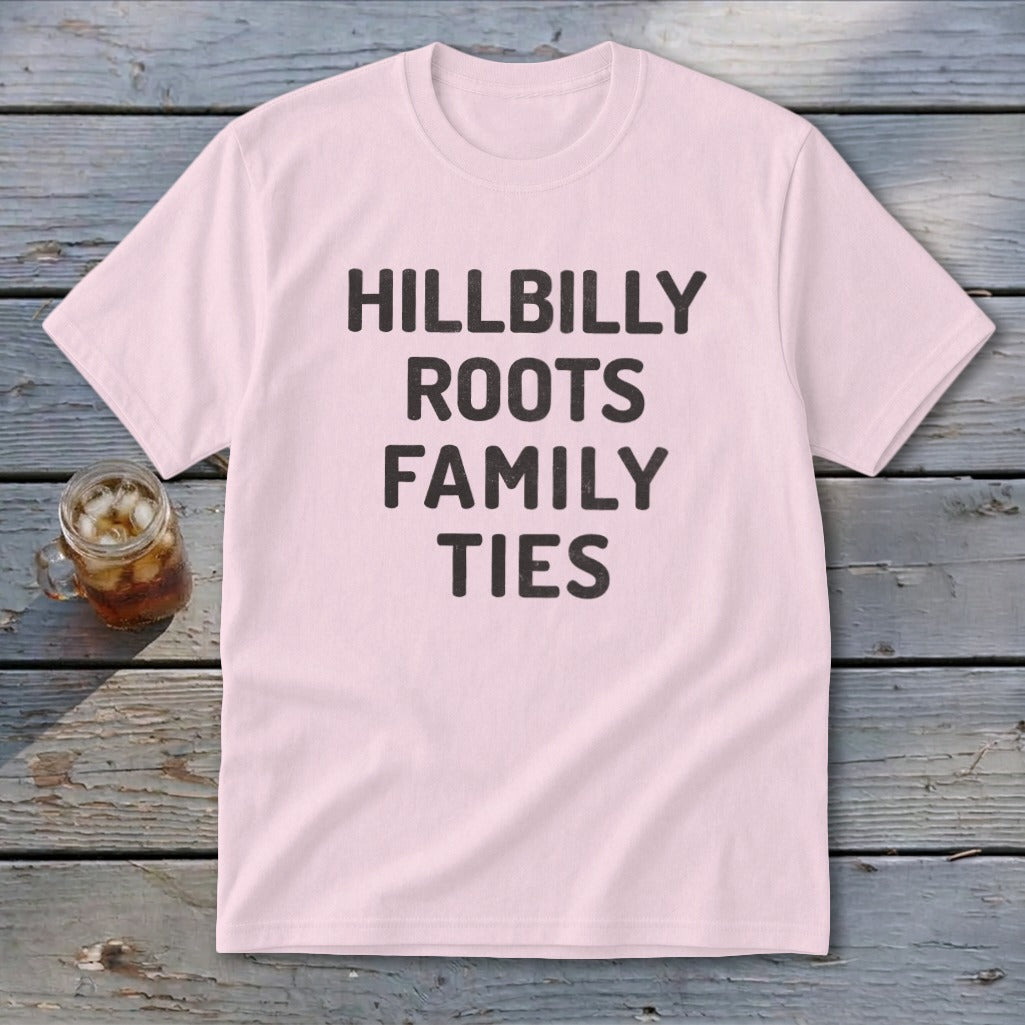 Hillbilly Roots Family Ties Youth Tee