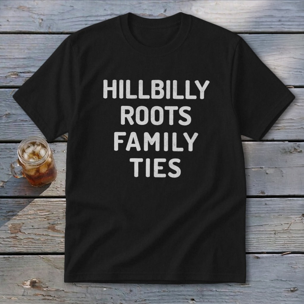 Hillbilly Roots Family Ties Youth Tee