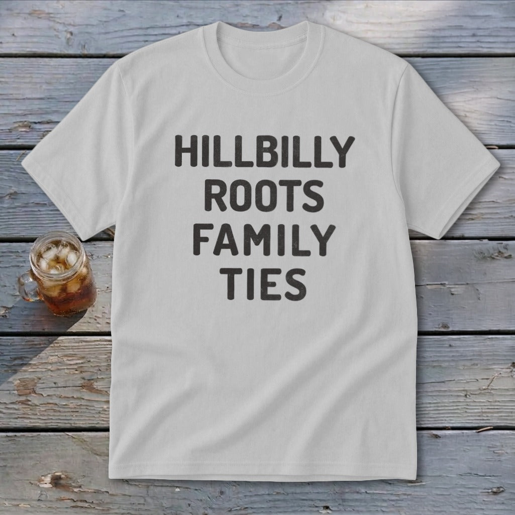 Hillbilly Roots Family Ties Youth Tee