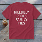 Hillbilly Roots Family Ties Youth Tee