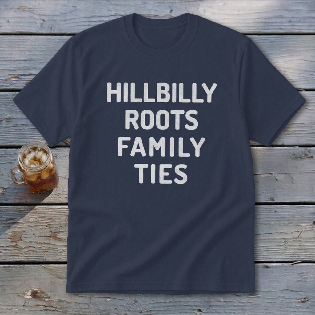 Hillbilly Roots Family Ties Youth Tee