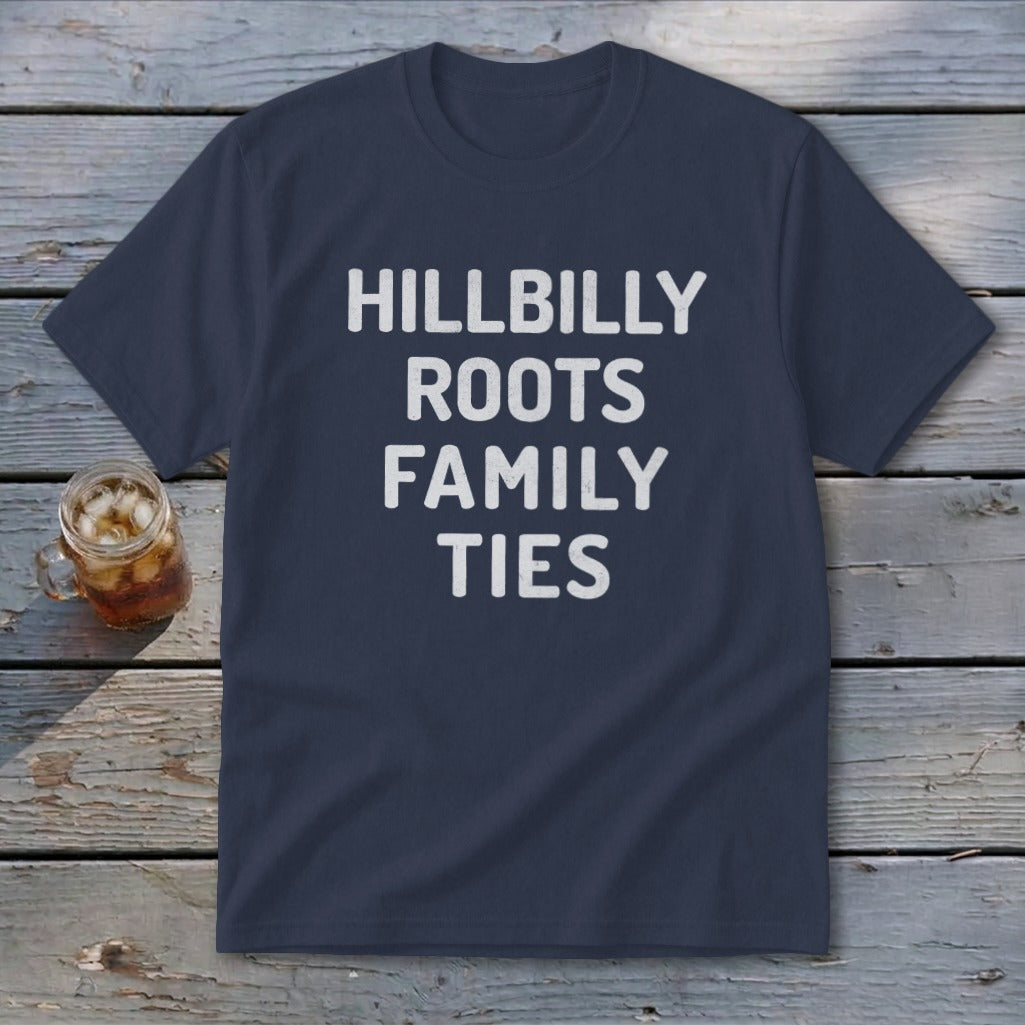 Hillbilly Roots Family Ties Youth Tee