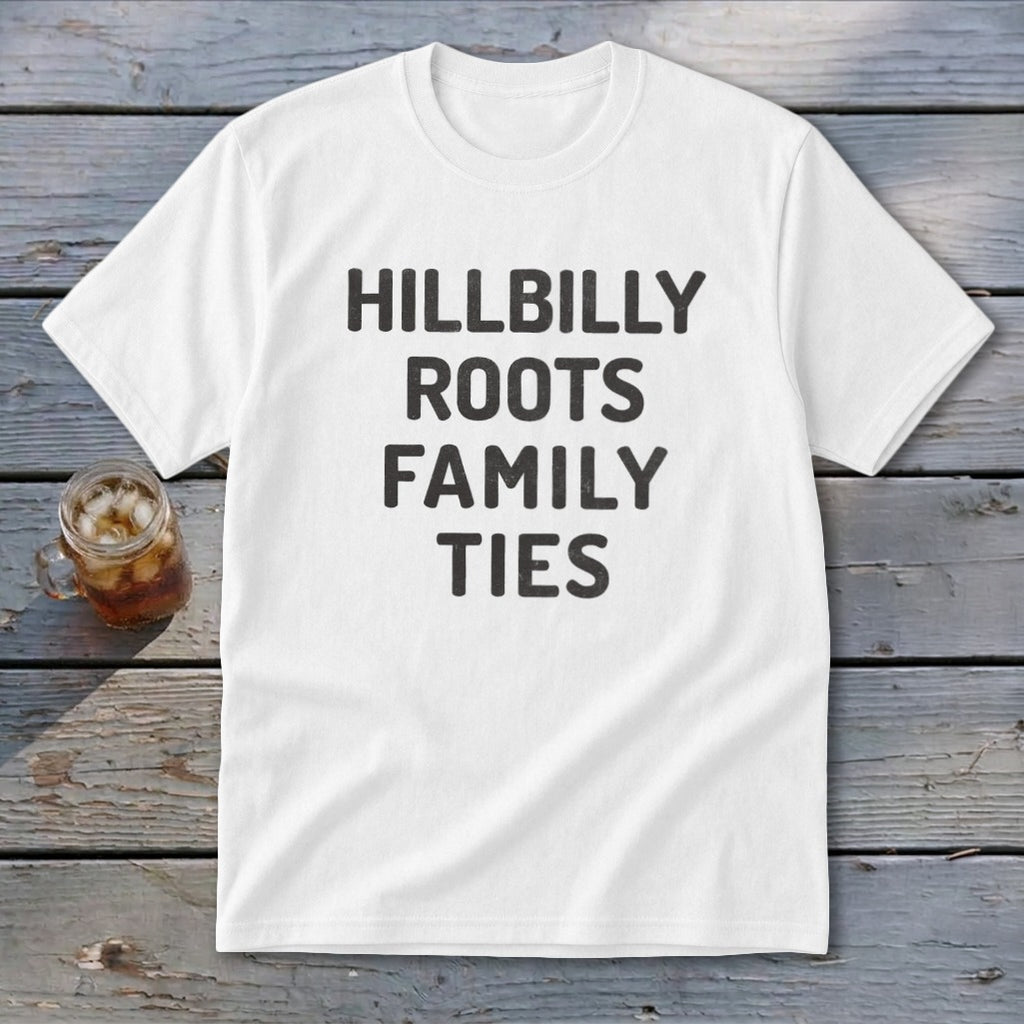 Hillbilly Roots Family Ties Youth Tee