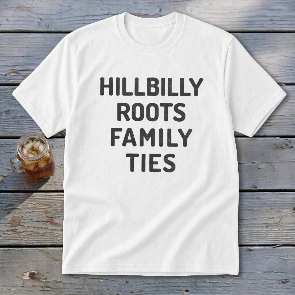 Hillbilly Roots Family Ties Youth Tee