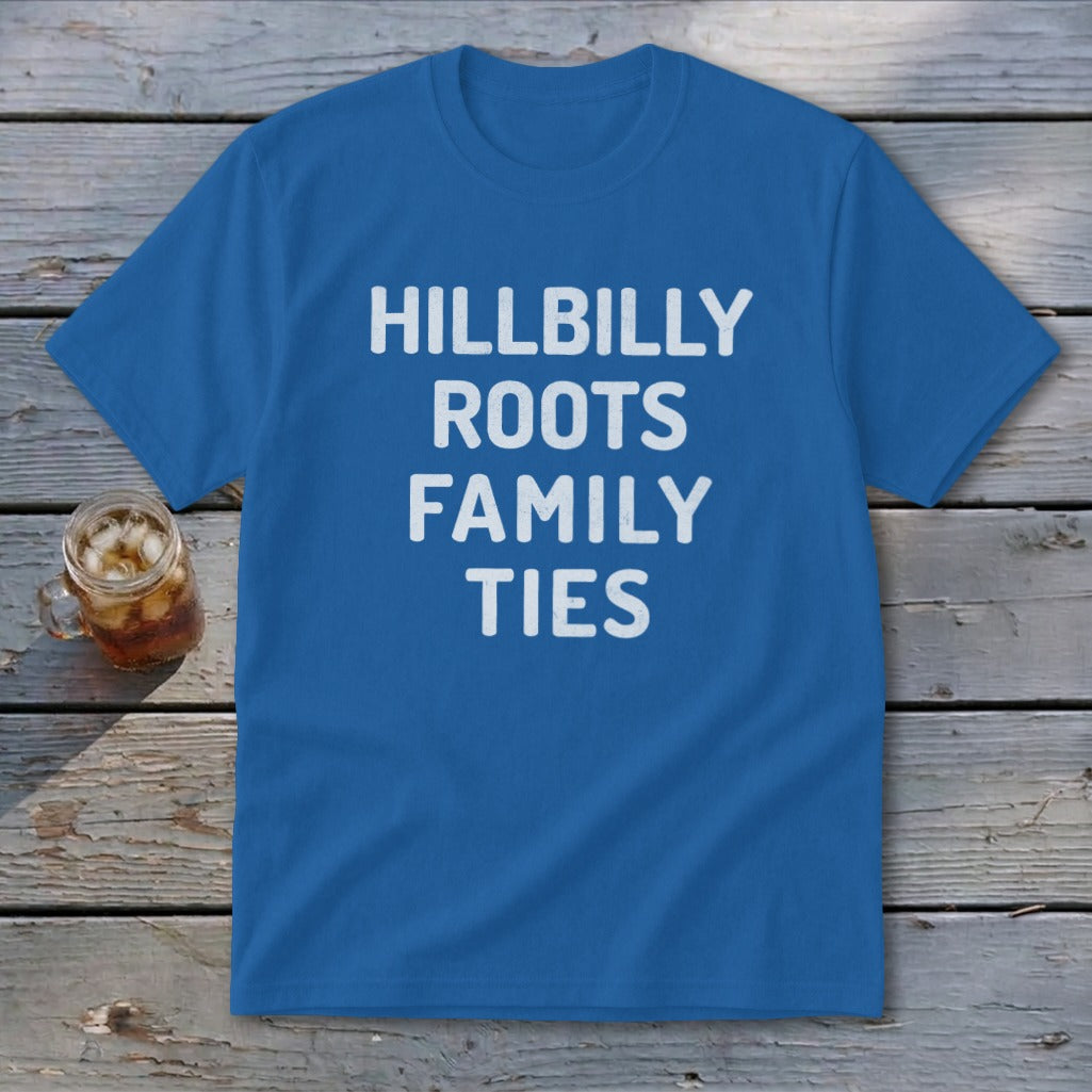Hillbilly Roots Family Ties Youth Tee