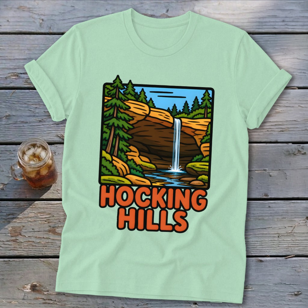 Hocking Hills Softstyle Tee
