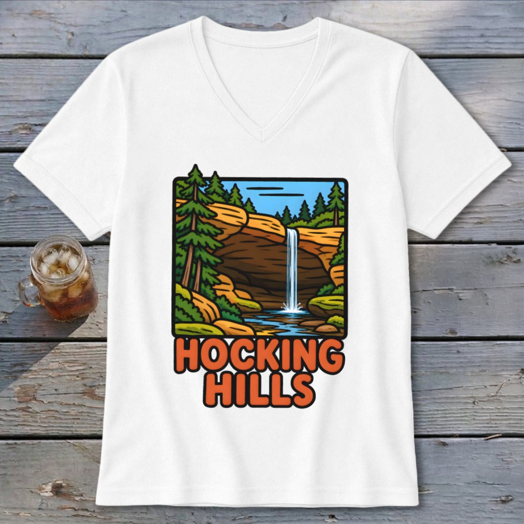Hocking Hills V-neck