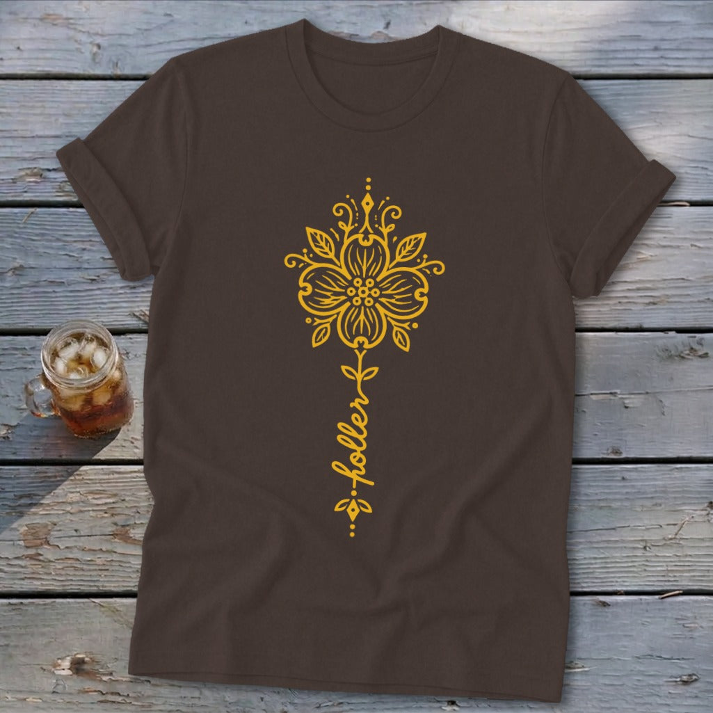Holler Blossom Softstyle Tee
