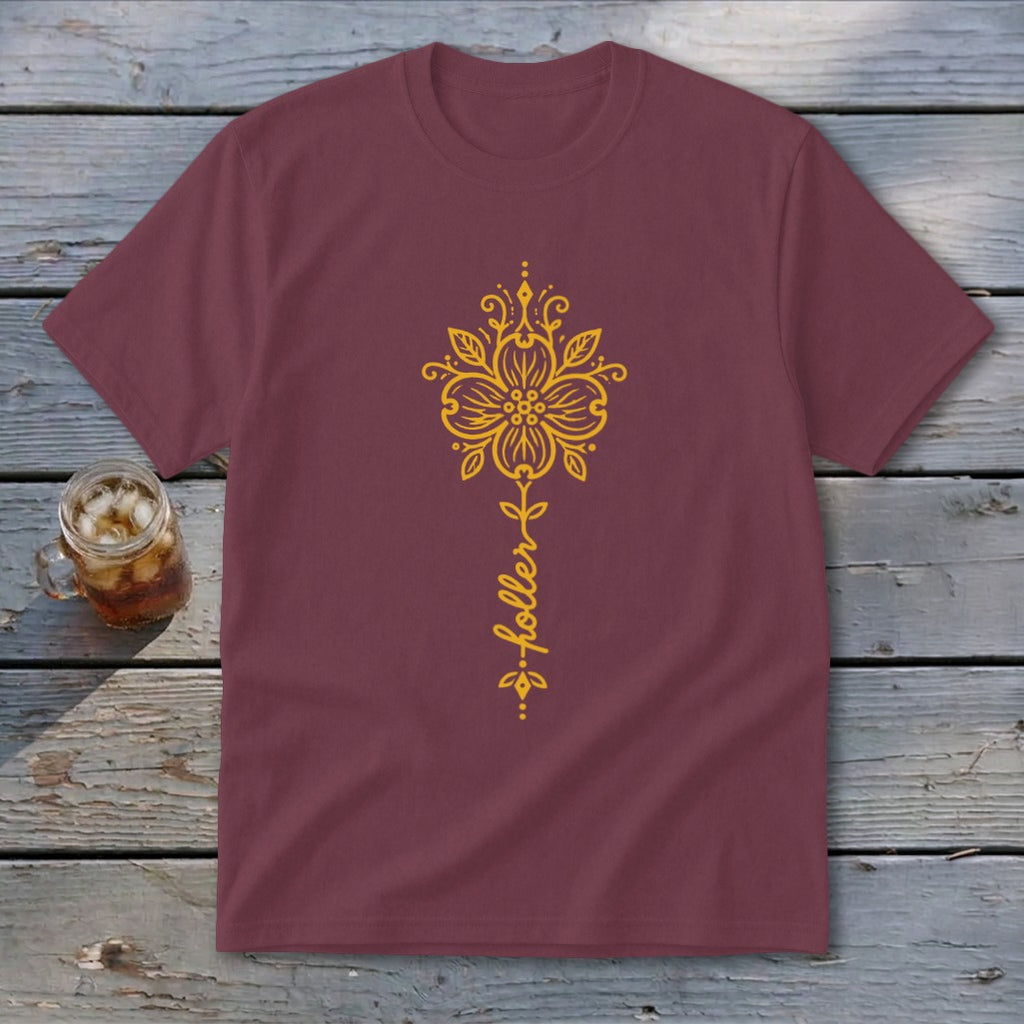 Holler Blossom Youth Tee