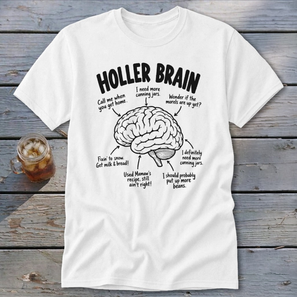 Holler Brain Classic Tee