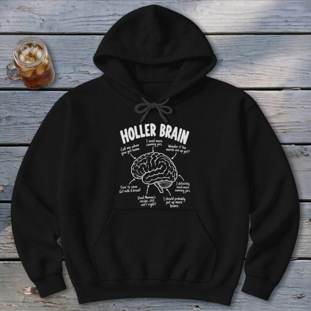 Holler Brain Hoodie