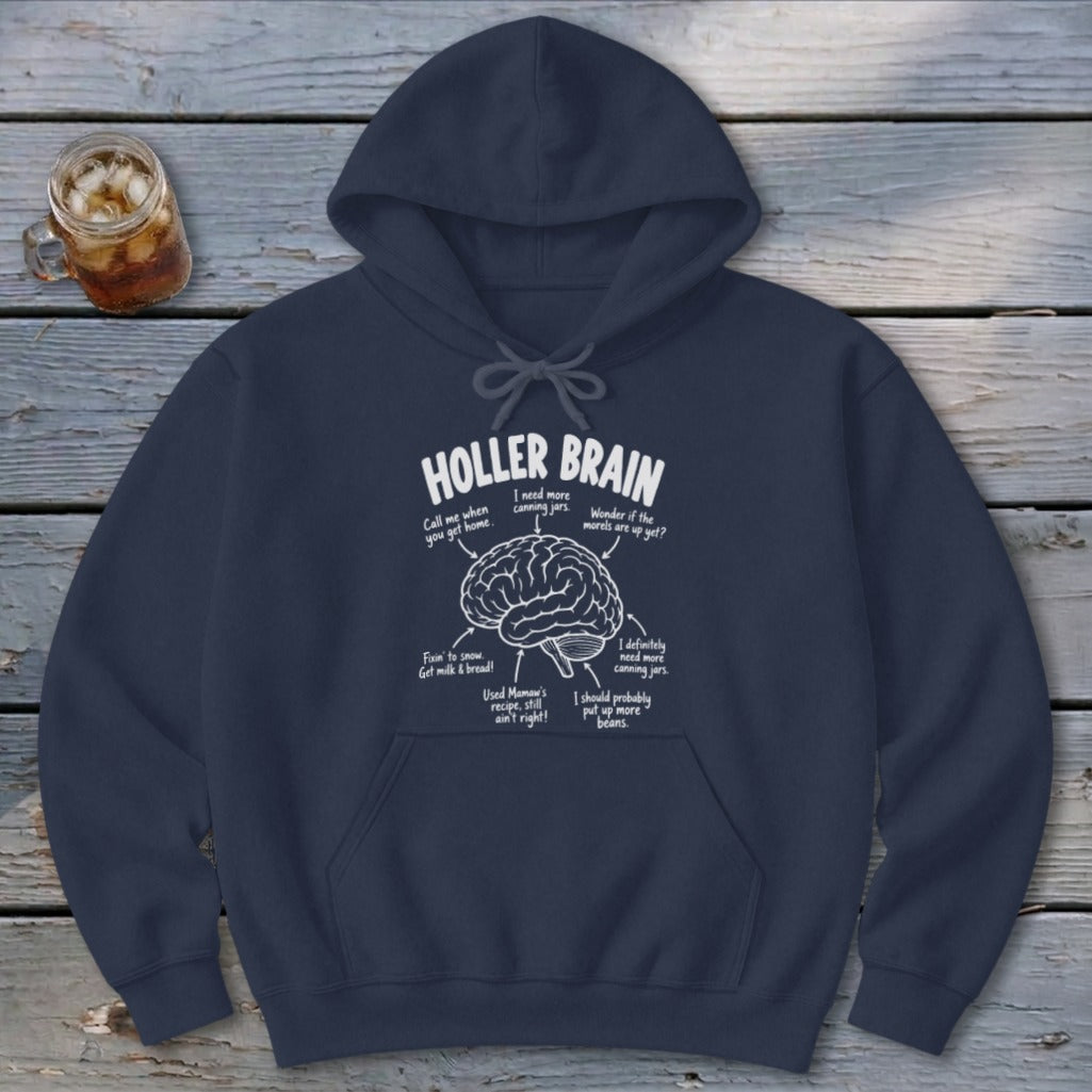 Holler Brain Hoodie