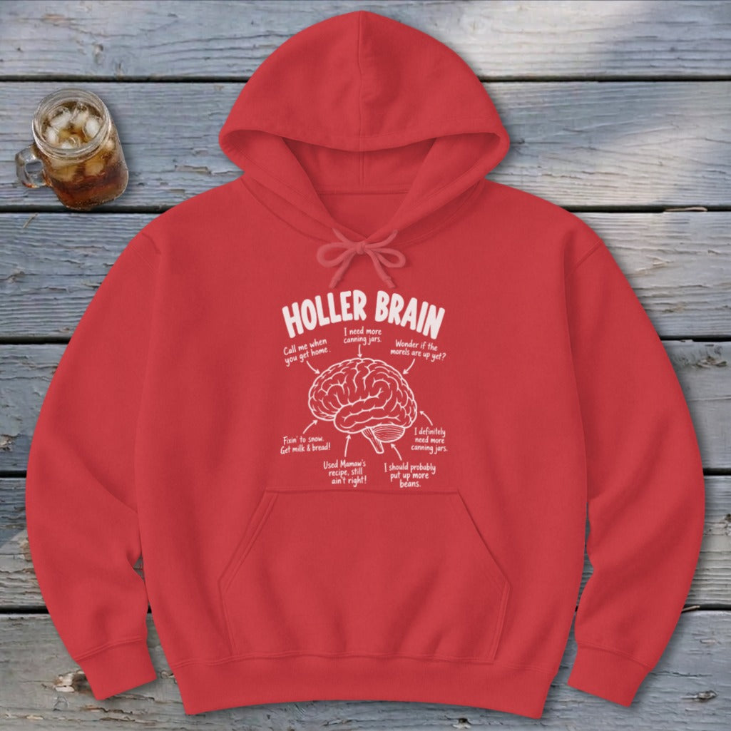 Holler Brain Hoodie