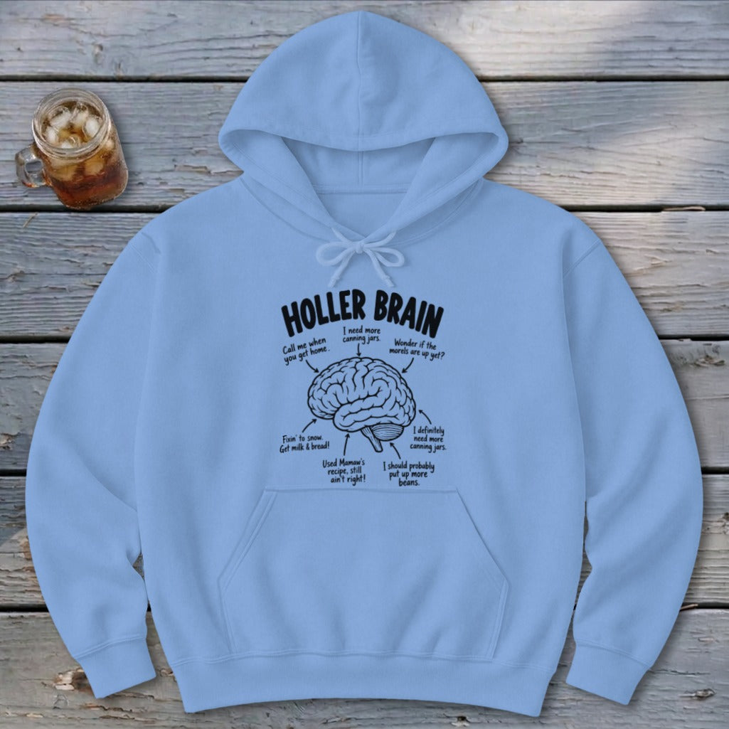 Holler Brain Hoodie