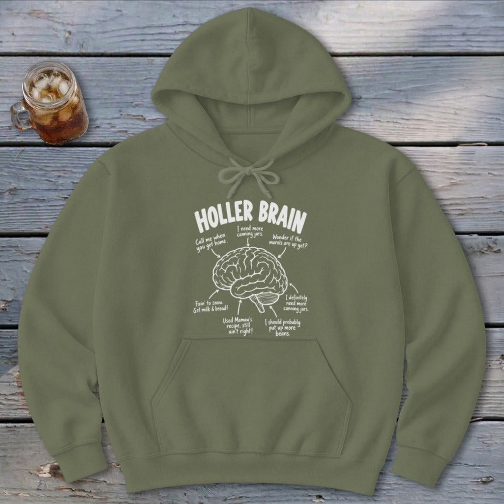 Holler Brain Hoodie