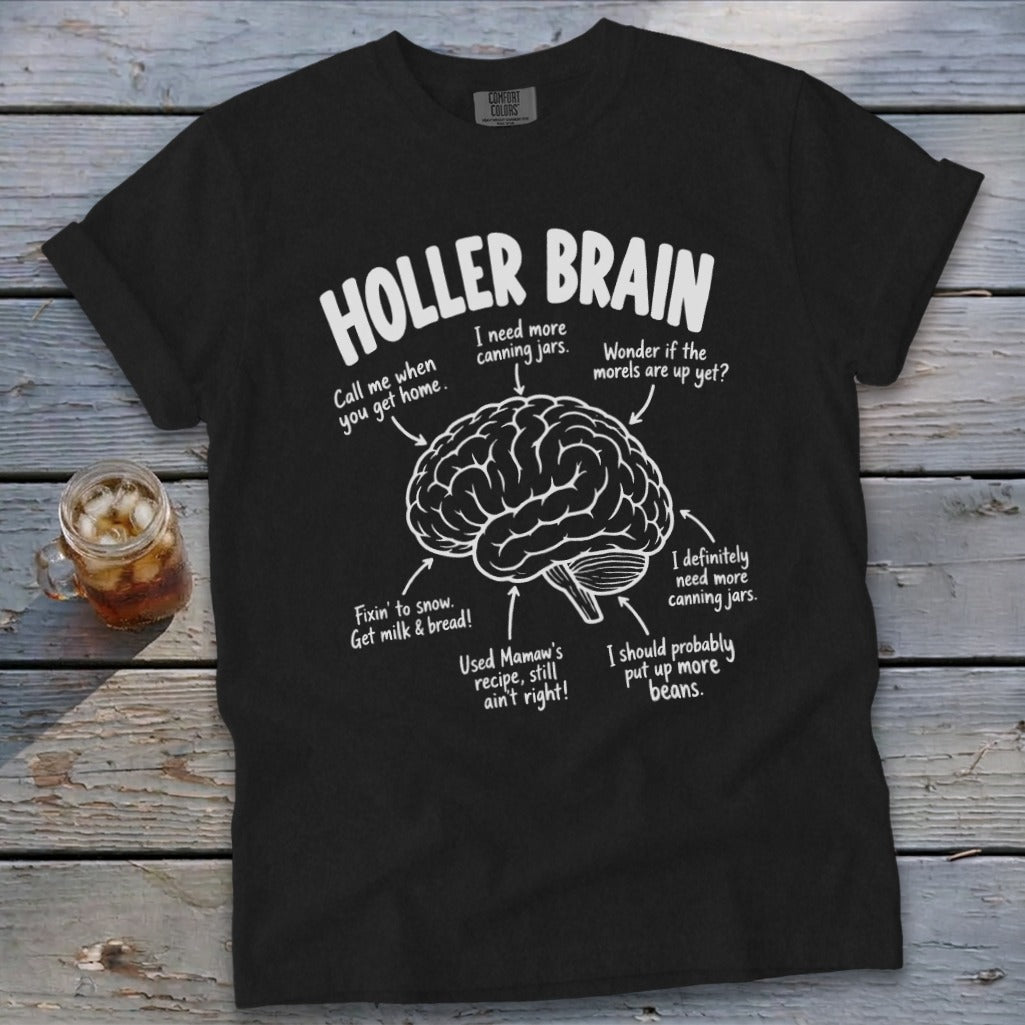 Holler Brain Signature Tee