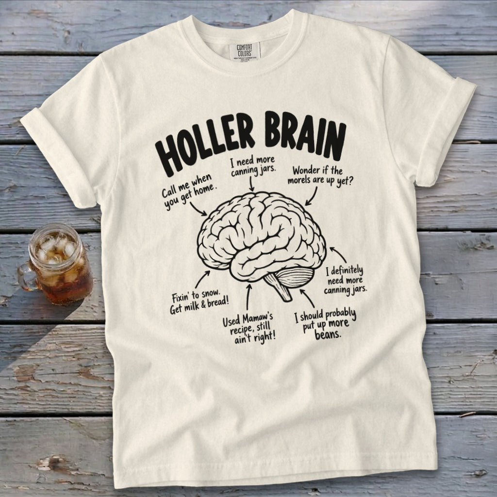 Holler Brain Signature Tee