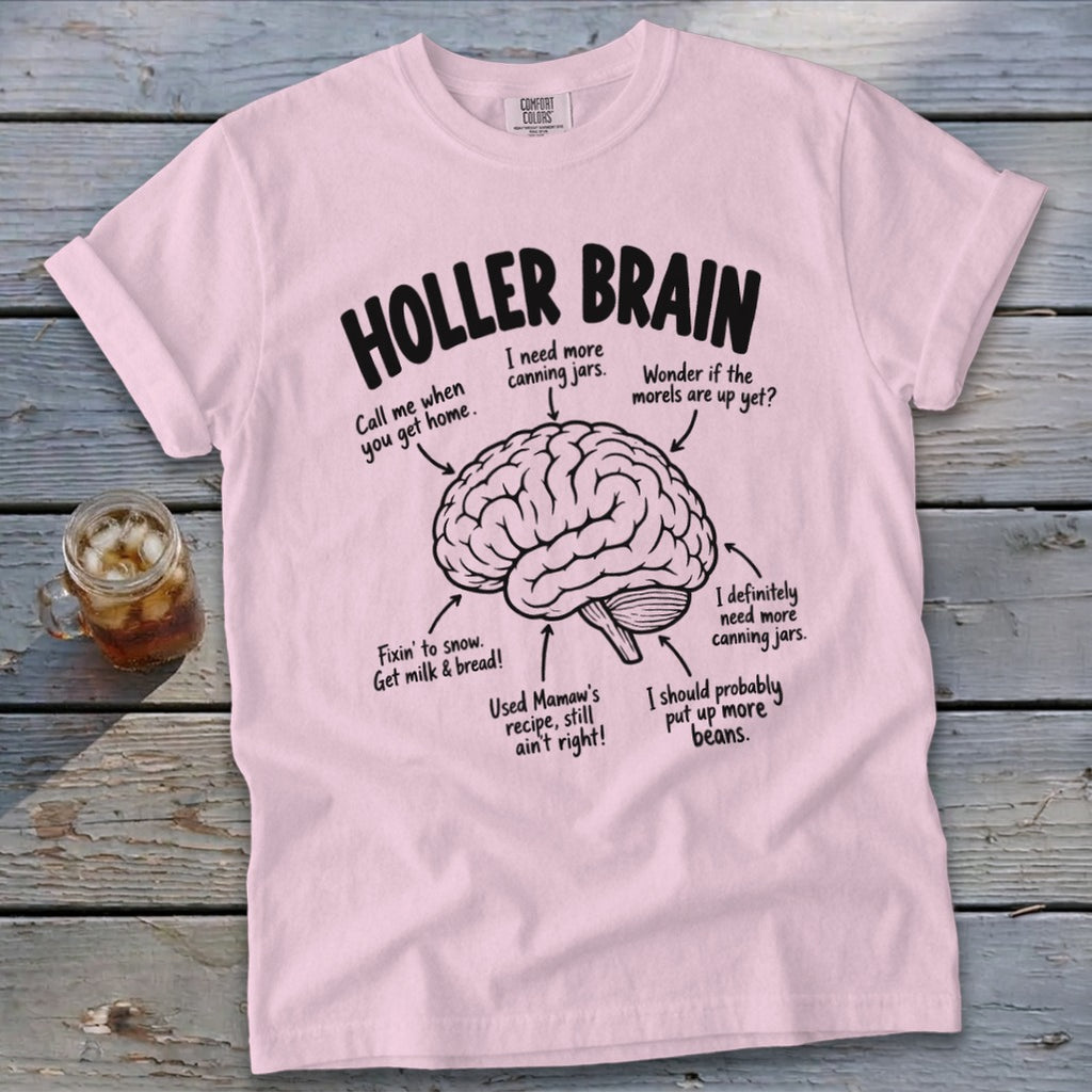 Holler Brain Signature Tee