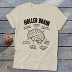 Holler Brain Softstyle Tee