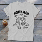 Holler Brain Softstyle Tee