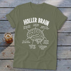 Holler Brain Softstyle Tee