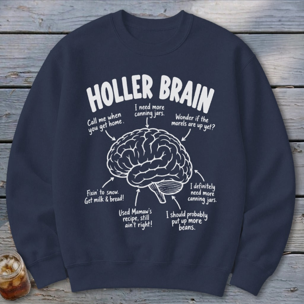 Holler Brain Sweatshirt