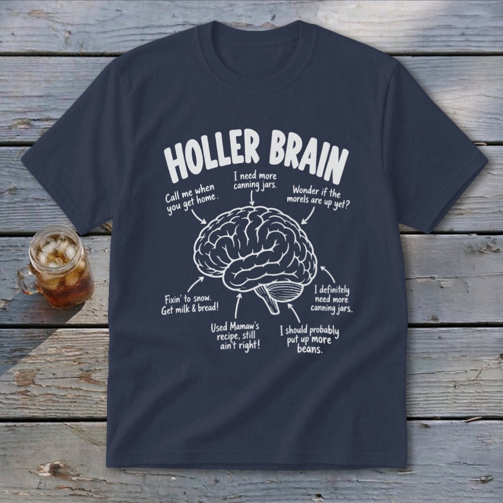 Holler Brain Youth Tee