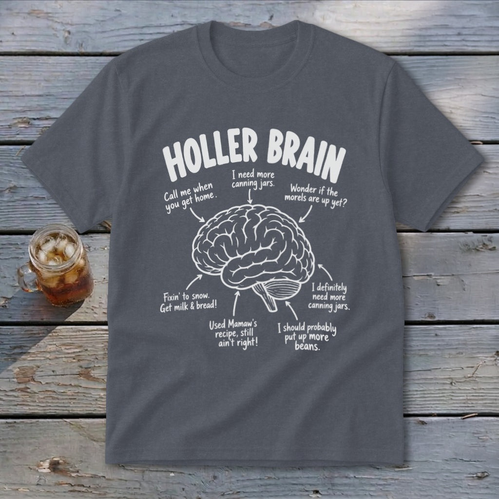 Holler Brain Youth Tee