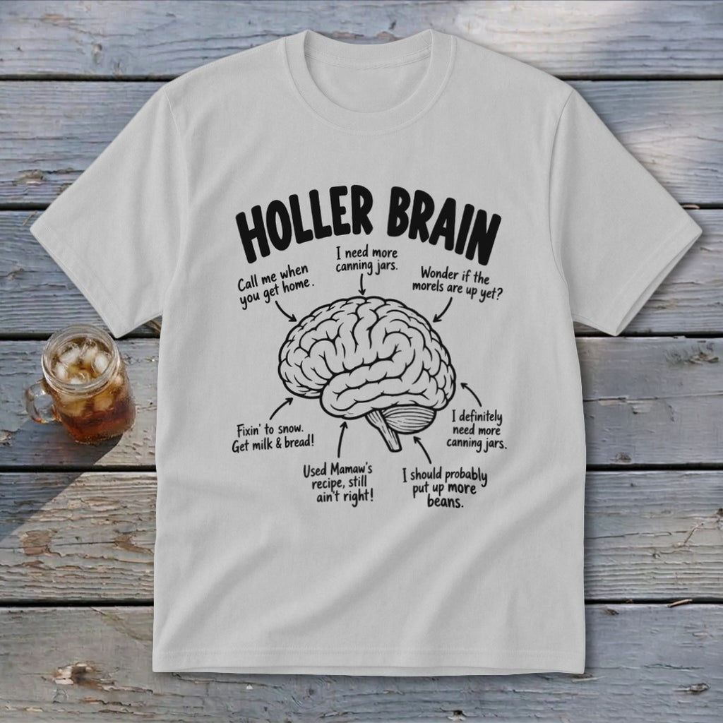 Holler Brain Youth Tee