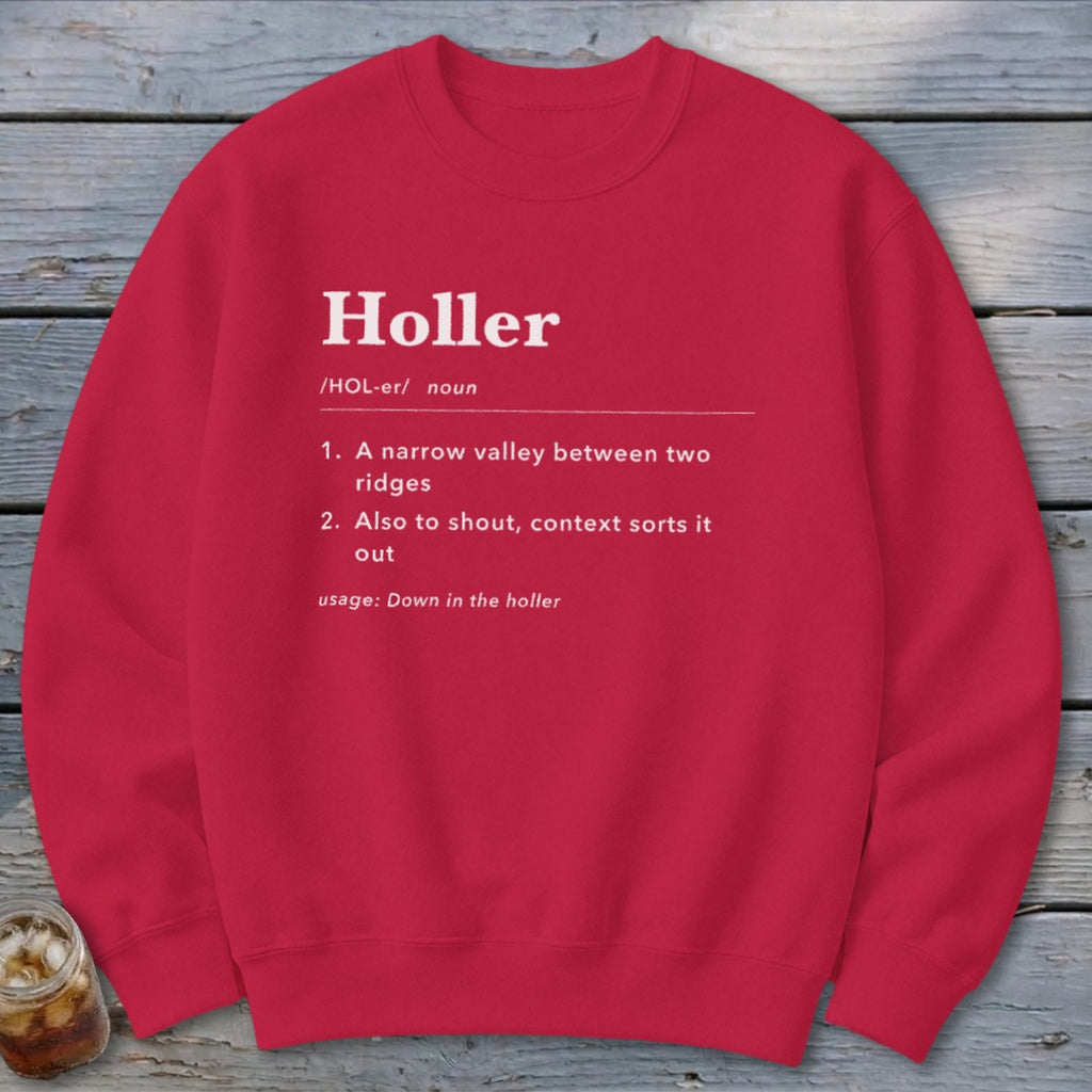 Holler Definition Sweatshirt