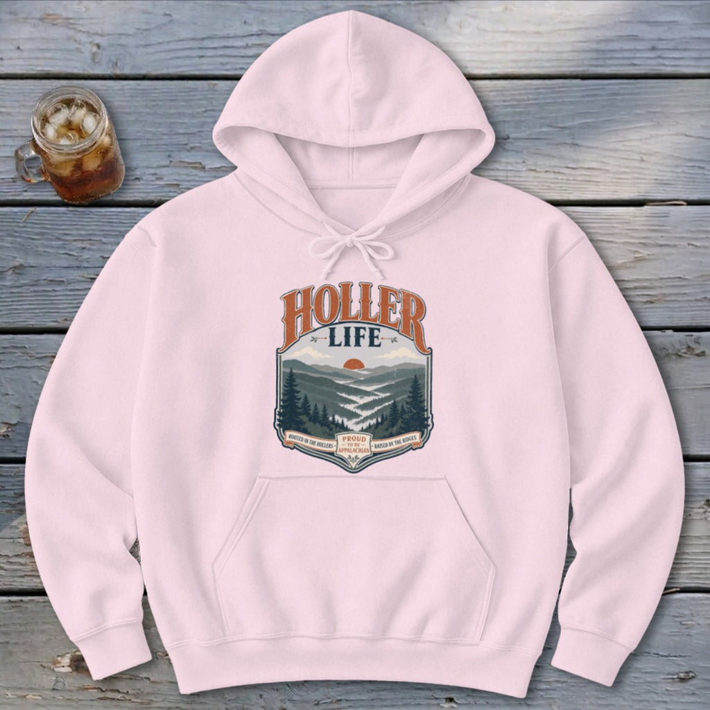 Holler Life Emblem Hoodie