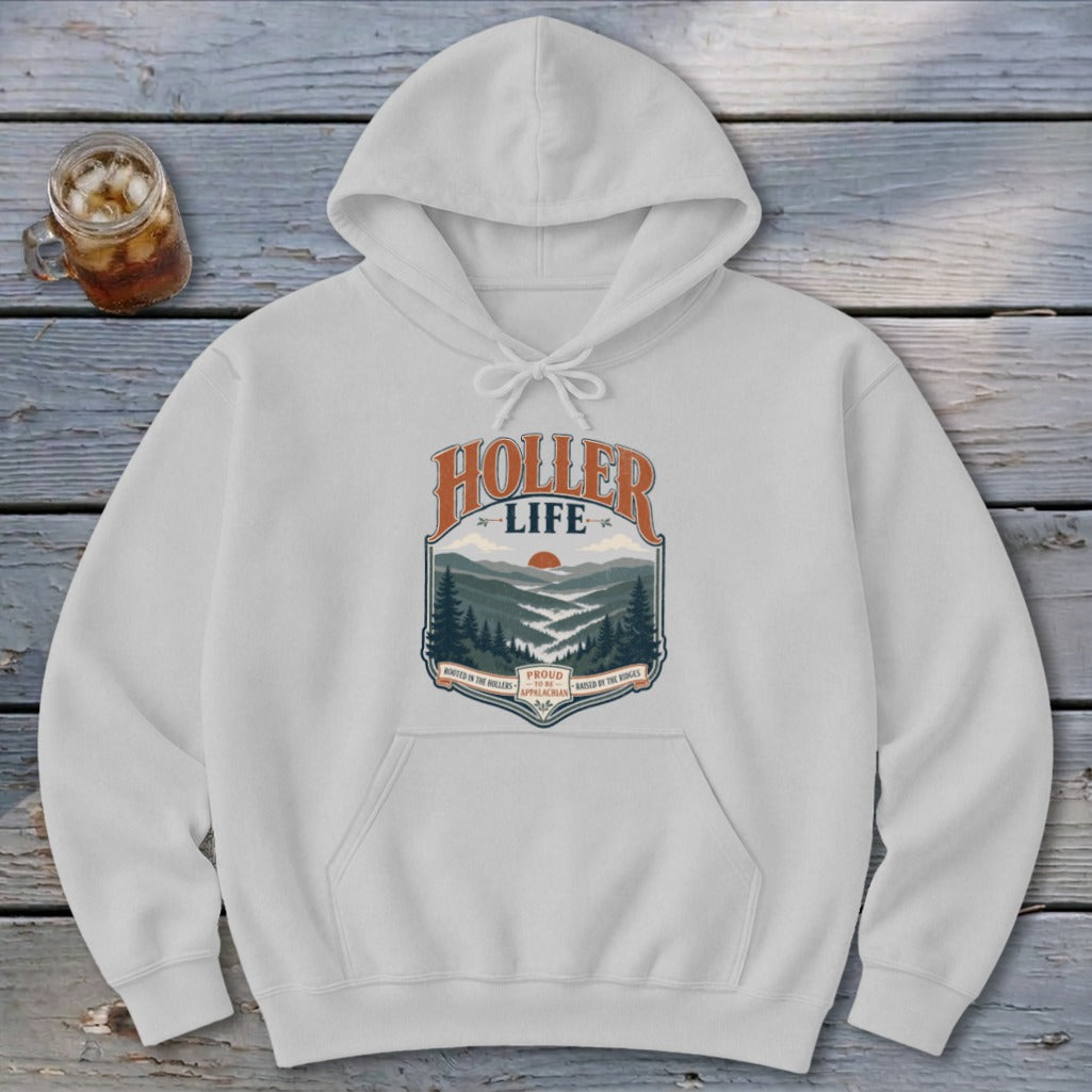Holler Life Emblem Hoodie