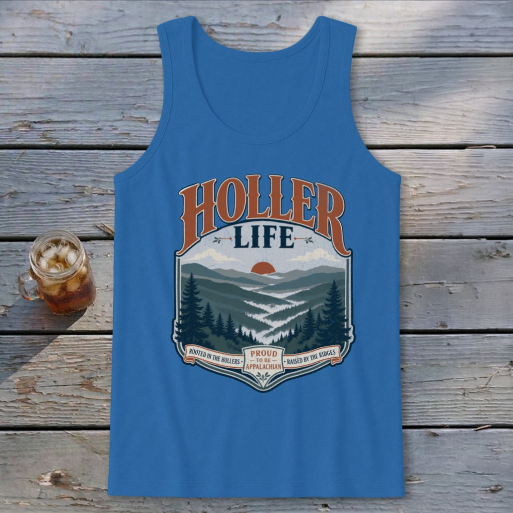 Holler Life Emblem Tank Top