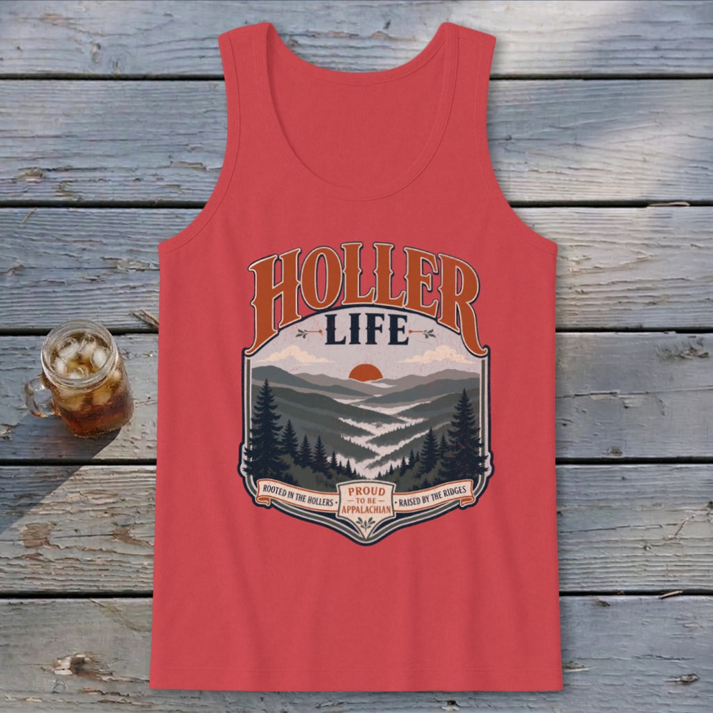 Holler Life Emblem Tank Top