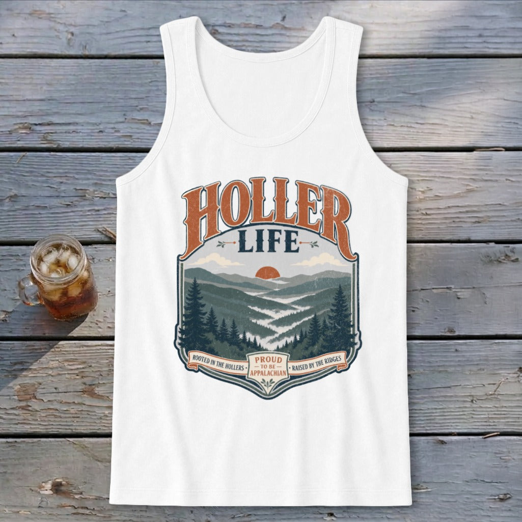 Holler Life Emblem Tank Top