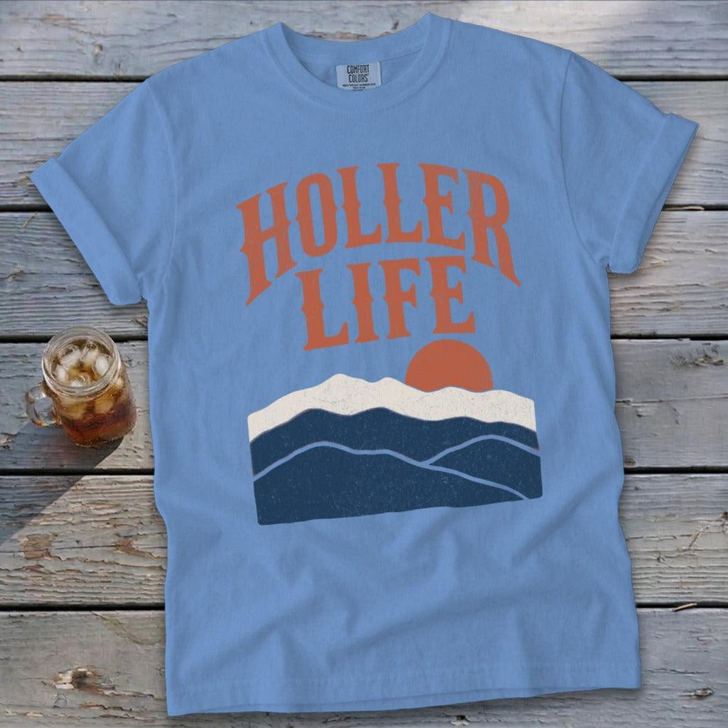 Holler Life Sunrise Signature Tee