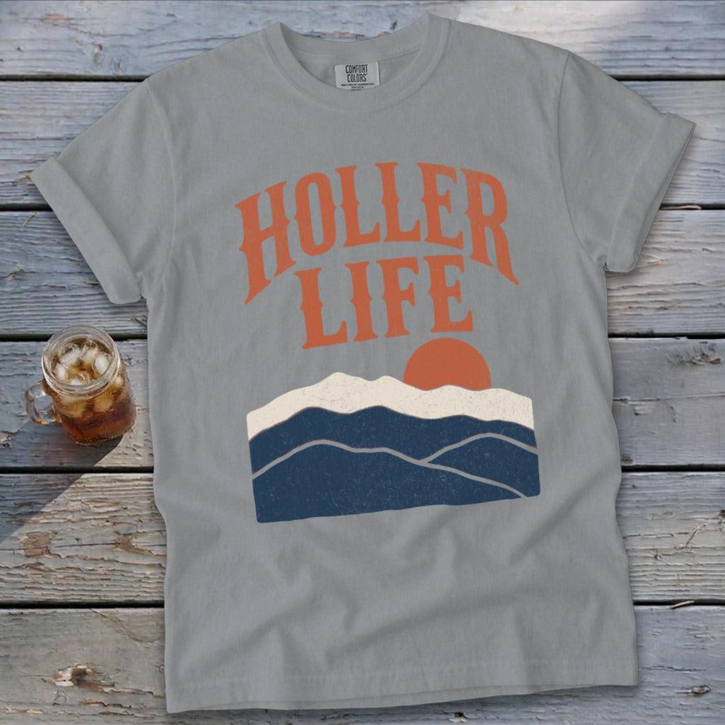 Holler Life Sunrise Signature Tee