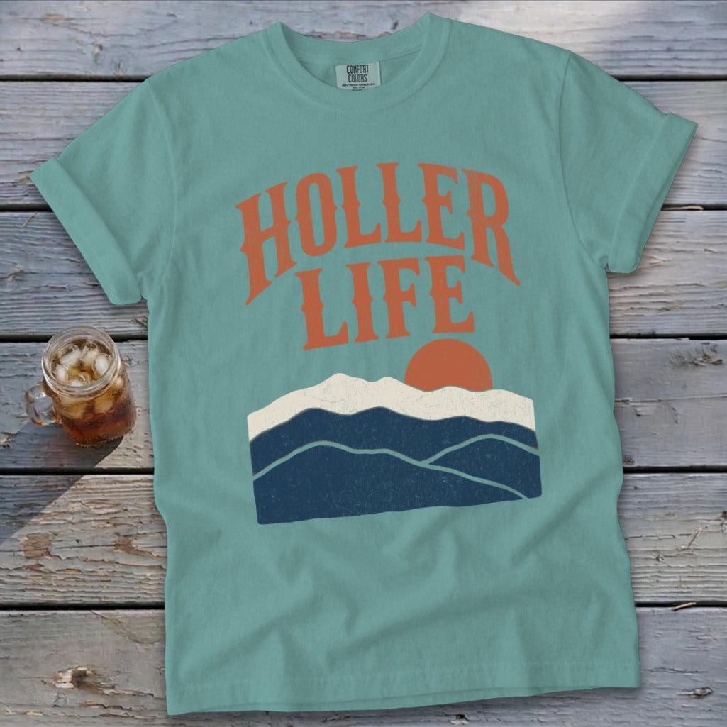 Holler Life Sunrise Signature Tee