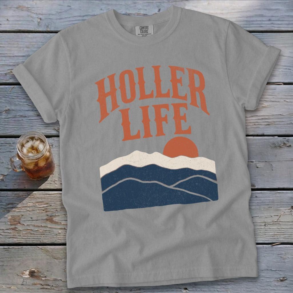 Holler Life Sunrise Signature Tee